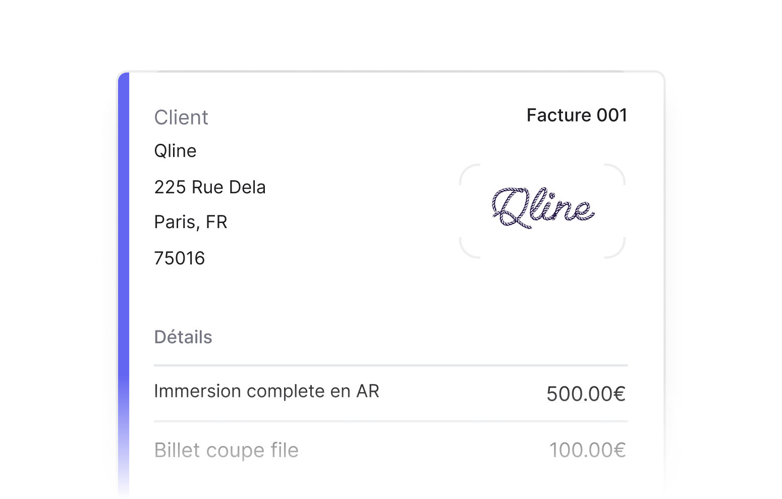 Représentation d'un panier en ligne